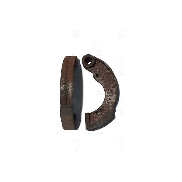 KIT 2 PEZZI MASSETTE FERODI FRIZIONE CICLOMOTORE MOTO D'EPOCA H 73MM SPESS. 11MM