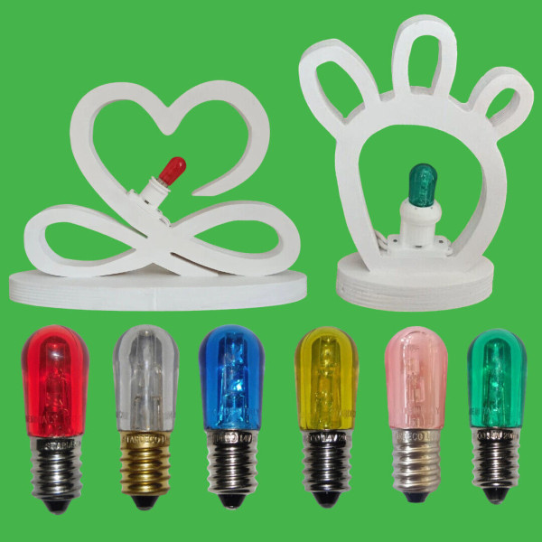 N°1 LAMPADA LUMINARIA SALENTINA LUCE LED A CUORE INFINITO-FICO D'INDIA LEGNO