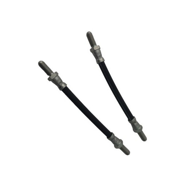 KIT 2 TUBI IMPIANTO FRENO A DISCO/TAMBURO PER AUTO D'EPOCA MINI AUSTIN ROVER