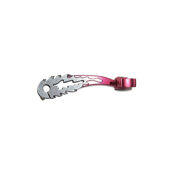 PEDALINA MESSA IN MOTO FIAMMA FUCSIA-GRIGIA SCOOTER MINARELLI ONE RIF. 77090565