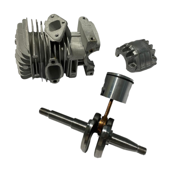 KIT MOTORE COMPLETO MOTOSEGA CINESE IMPORTAZIONE 25CC ASPIRAZIONE AL COLLETTORE