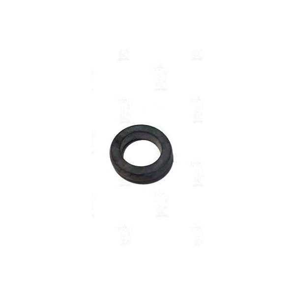 GOMMINO DISTANZIALE CILINDRETTO BOMBATO ESTERNAMENTE SPESSO 5 mm IN GOMMA