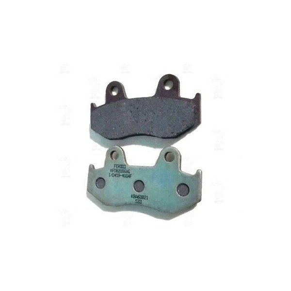 COPPIA PASTIGLIE FERODO FRENO POSTERIORE PER SCOOTER SUZUKI 400 BURGMAN 1998 -