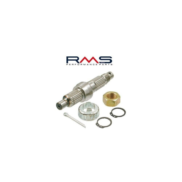 KIT ALBERO PERNO DADO SCOOTER RUOTA POSTERIORE GILERA/PIAGGIO RIF RMS 100240090