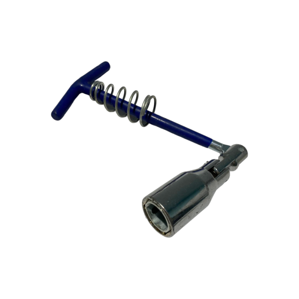 CHIAVE CANDELA UNIVERSALE SNODATA 16 E 21 MM IN ACCIAIO RICOPERNTA IN NYLON