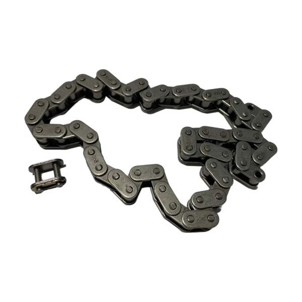 CATENA 3/8X7/32 51P+GIUNTO TRASMISSIONE CAMBIO TAGLIAERBA BLUEBIRD DOMINO F06186