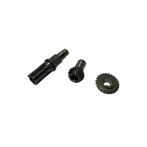 KIT REVISIONE TESTINA COPPIA CONICA ORIGINALE EMAK CON ALBERO INCLUSO 22/16