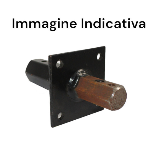 RICAMBIO FLANGIA MOZZO TERZO PEZZO SUPPORTO ZAPPETTE ASSALE FRESA MOTOZAPPA