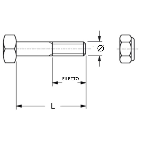 KIT 6 VITI CON DADO AUTOBLOCCANTE 10.9 CHIAVE ESAGONALE  PER MAZZE