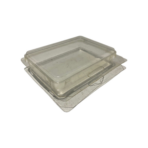 KIT 4 PEZZI CONTENITORE APRIBILE TRASPARENTE PVC PLASTICA ELETTRONICA O ALTRO