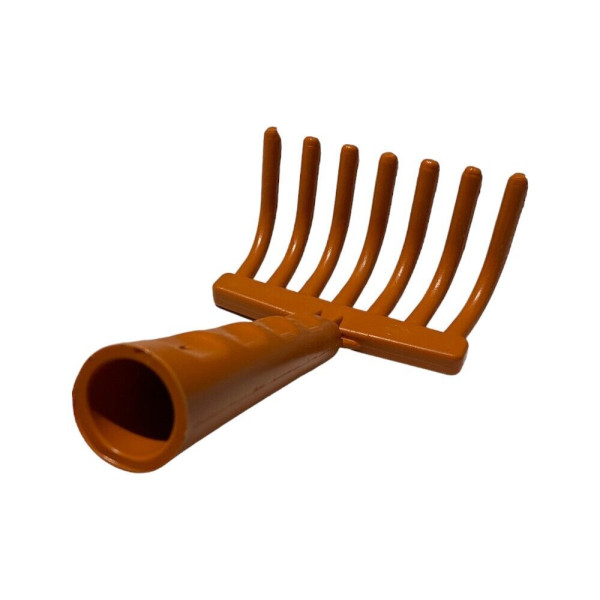 MANO PETTINE RASTRELLO 7 DENTI PETTINESSA IN PLASTICA RACCOLTA OLIVE MANUALE
