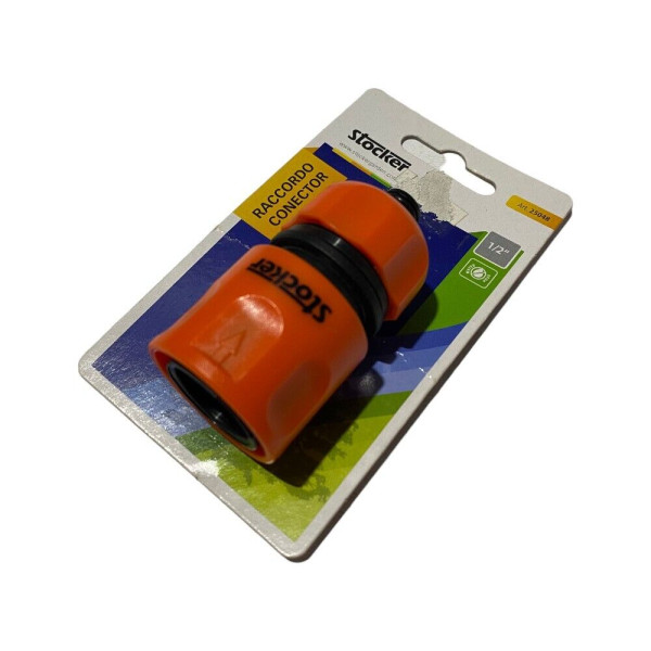 RACCORDO TUBO A INNESTO RAPIDO 1/2" STOCKER ACQUA-STOP PORTAGOMMA 25048