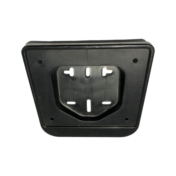 PORTATARGA NERO UNIVERSALE IN PLASTICA PER SCOOTER,VESPA,MOTO 50 CC
