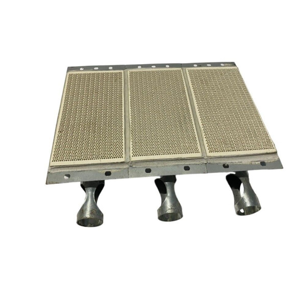PANNELLO BRUCIATORE RISCALDATORE INFRAROSSI STUFA A GAS IN CERAMICA A NIDO D'APE