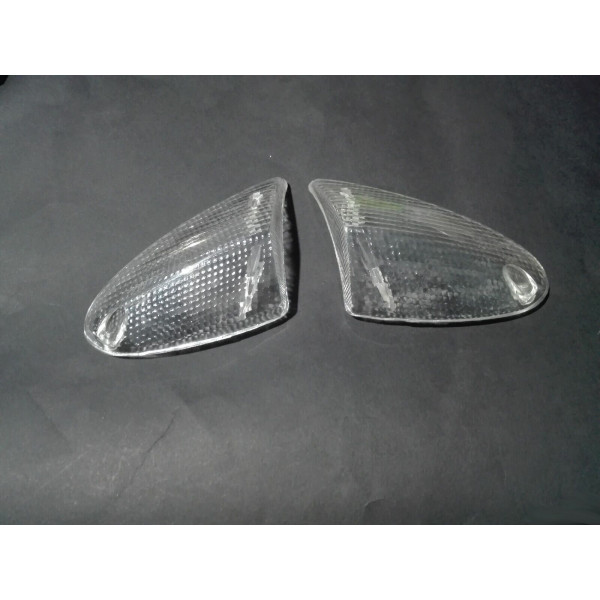COPPIA VETRI FRECCIE/GEMME TRASPARENTE APRILIA LEONARDO 125/150-SR 2000 SPORT