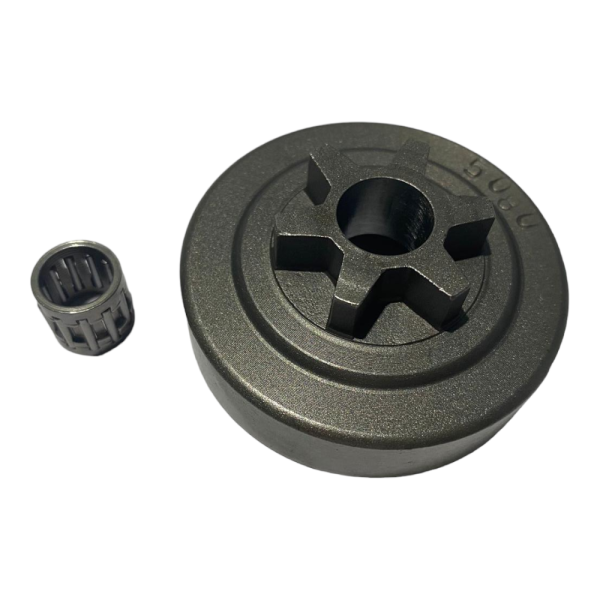 PIGNONE CAMPANA FRIZIONE MOTOSEGA ECHO COMPATIBILE CS 2600 PASSO 3/8" A 6 DENTI