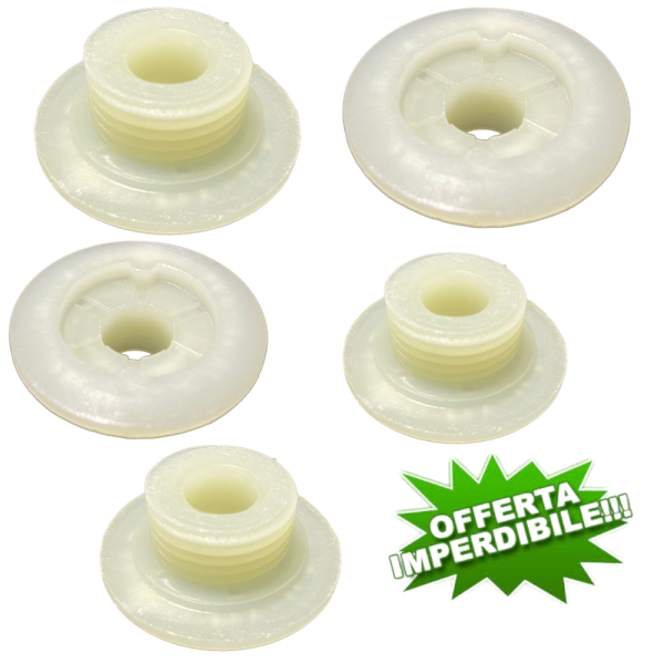 KIT 5 PZ VITE SENZA FINE,INGRANAGGIO,GIRANTE POMPA OLIO CATENA MOTOSEGA CINESE