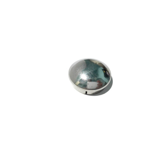 TAPPO COPRI FORO MOZZO RUOTA VESPA CROMATO IN ACCIAIO  DIAMETRO 32MM